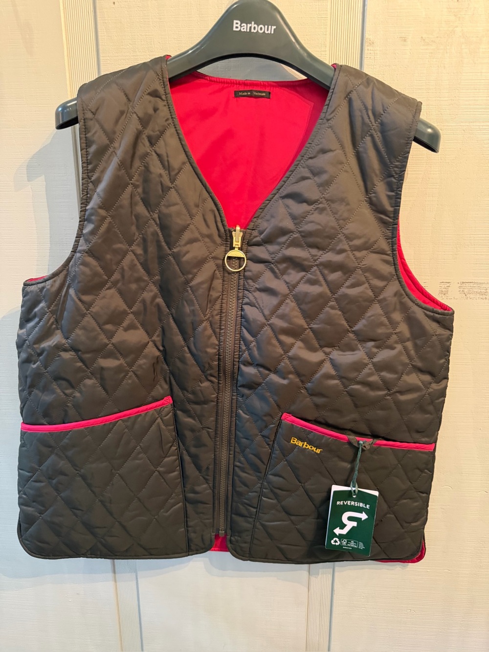 Barbour Icon Quilted Reversible Vest